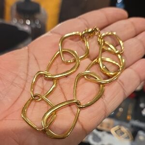 Chic Gold Link Bracelet